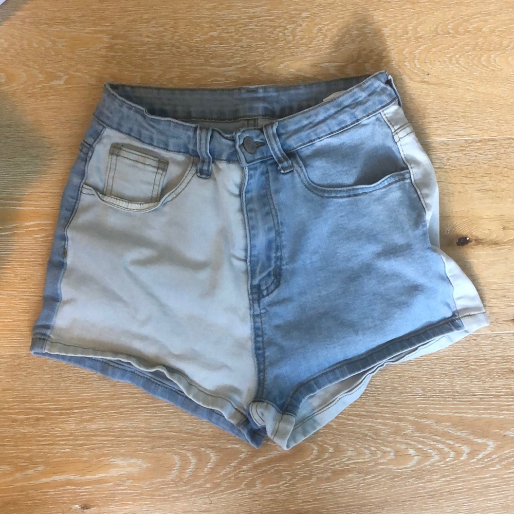 Two tone shorts